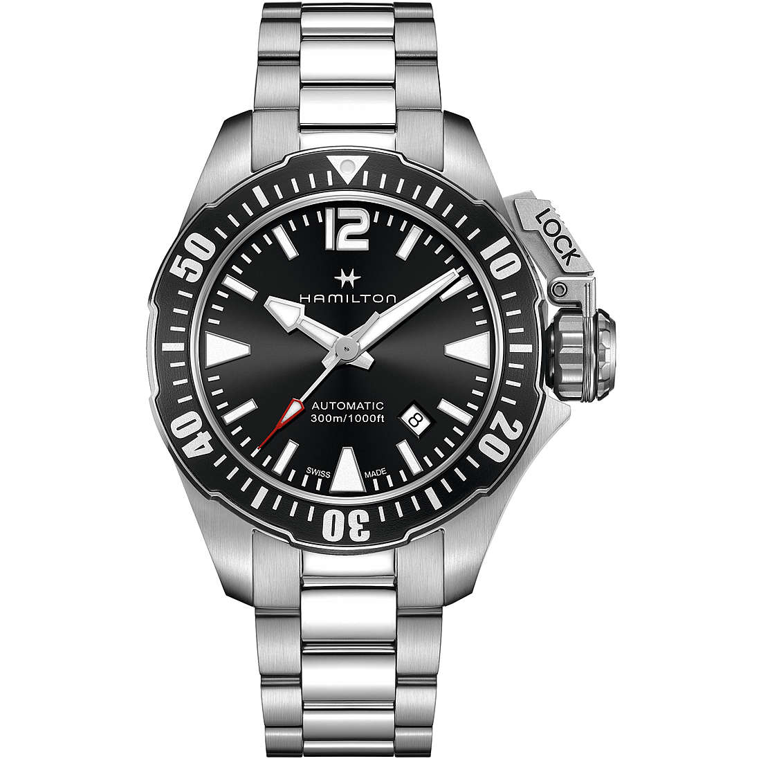 Hamilton Khaki Navy Frogman Auto H77605135