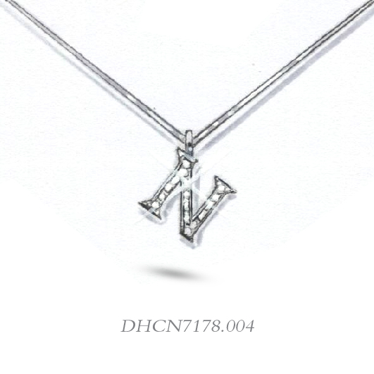 Iniziale DonnaOro Diamanti DHCN7178.004