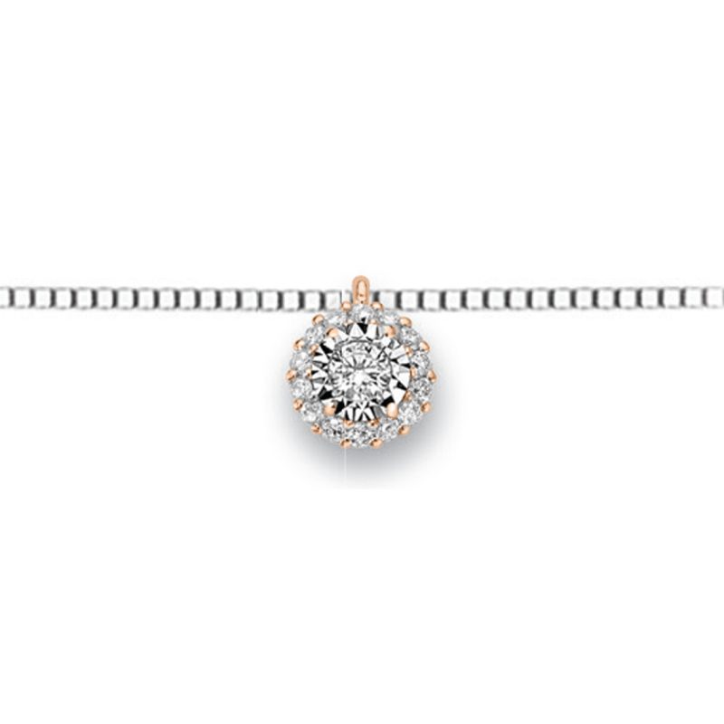 Collana DonnaOro Diamanti - DHPF9407.009