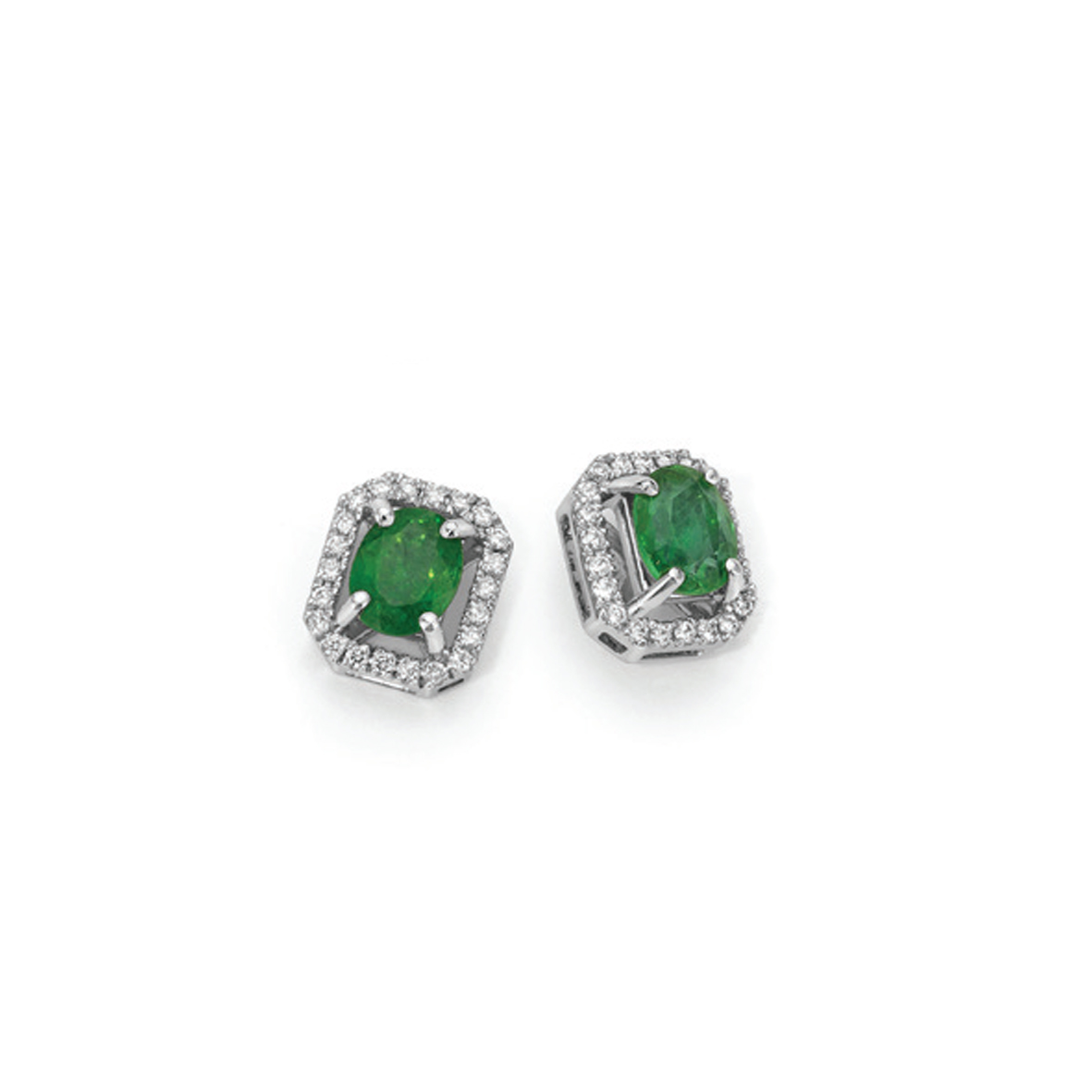 Orecchini Diamanti-Smeraldi DonnaOro DHOE9397.008