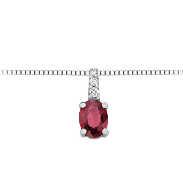 Pendente DonnaOro Diamanti-Rubino DHPR9735.005