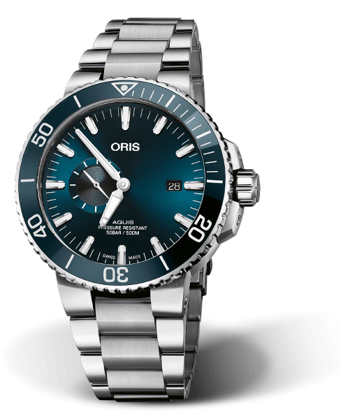 Oris Aquis Small Second Date 01 743 7733 4155-07 8 24 05PEB