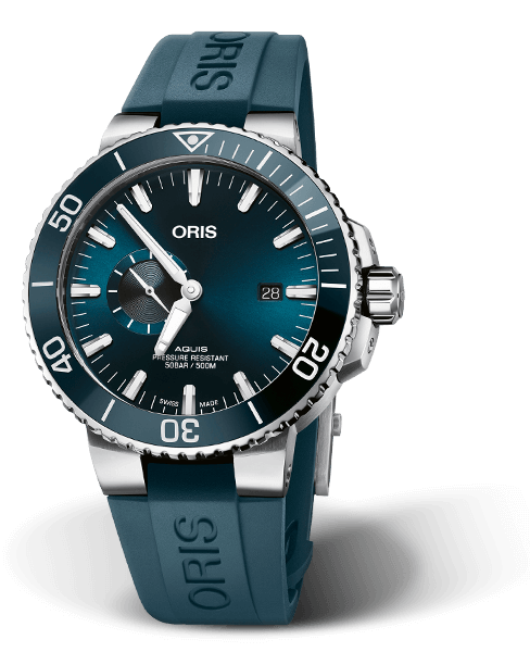 Oris Aquis Small Second Date 01 743 7733 4155-07 4 24 69EB