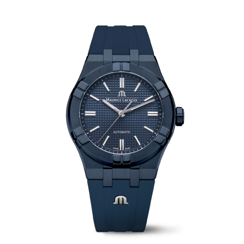 Maurice Lacroix 39mm Blu Pvd AI6007-PVC00-430-4