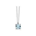 Collana DonnaOro Acquamarina-Diamanti DHPA7184.002