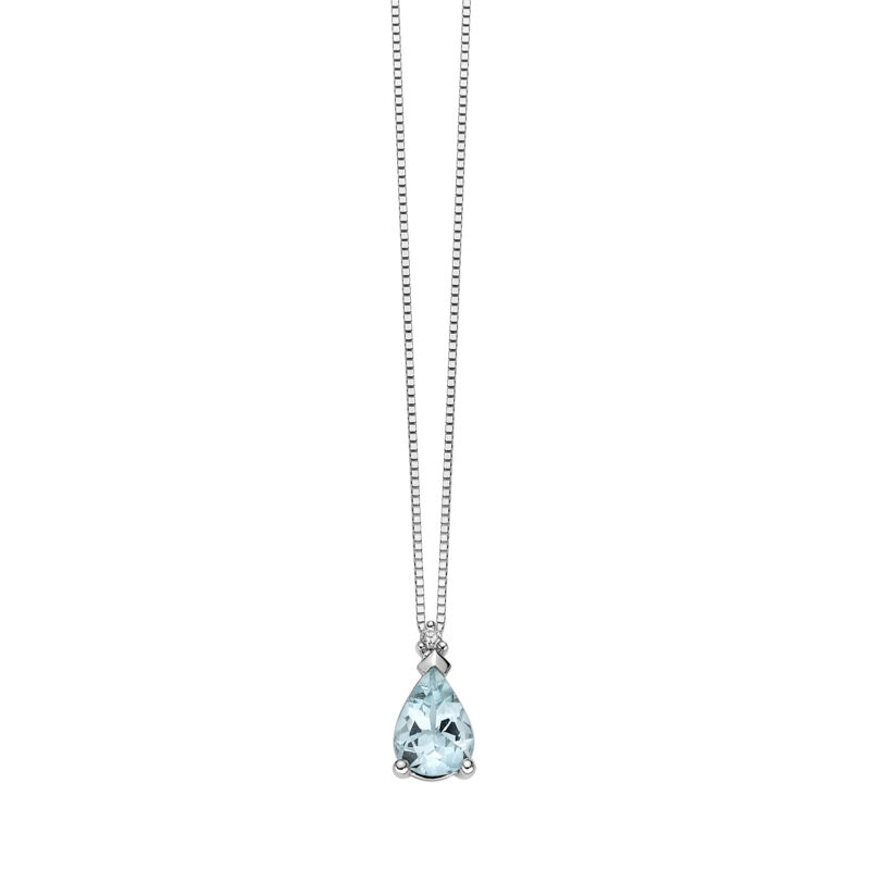 Collana DonnaOro Acquamarina-Diamanti DHPA7182.002